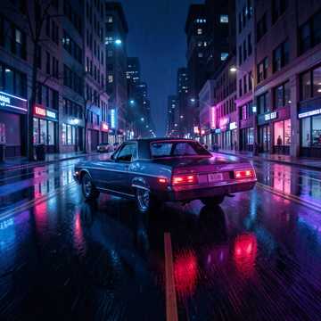 Midnight Asphalt Cruise